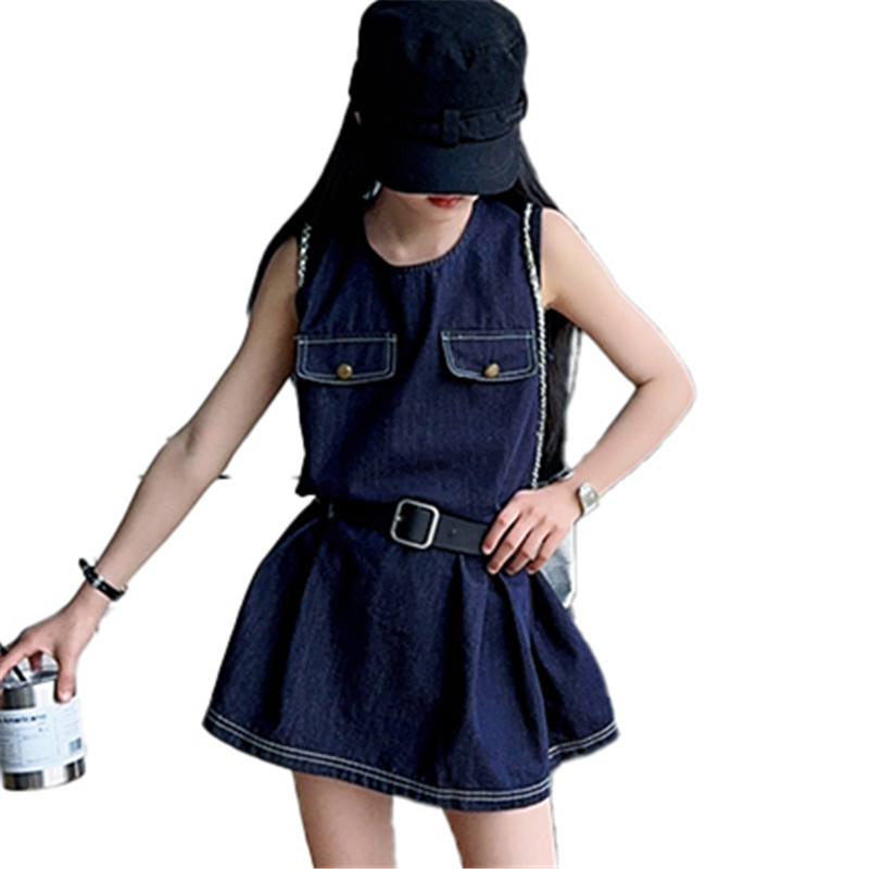 Vintage Fashion Jeans - Elegante abito body in denim moda