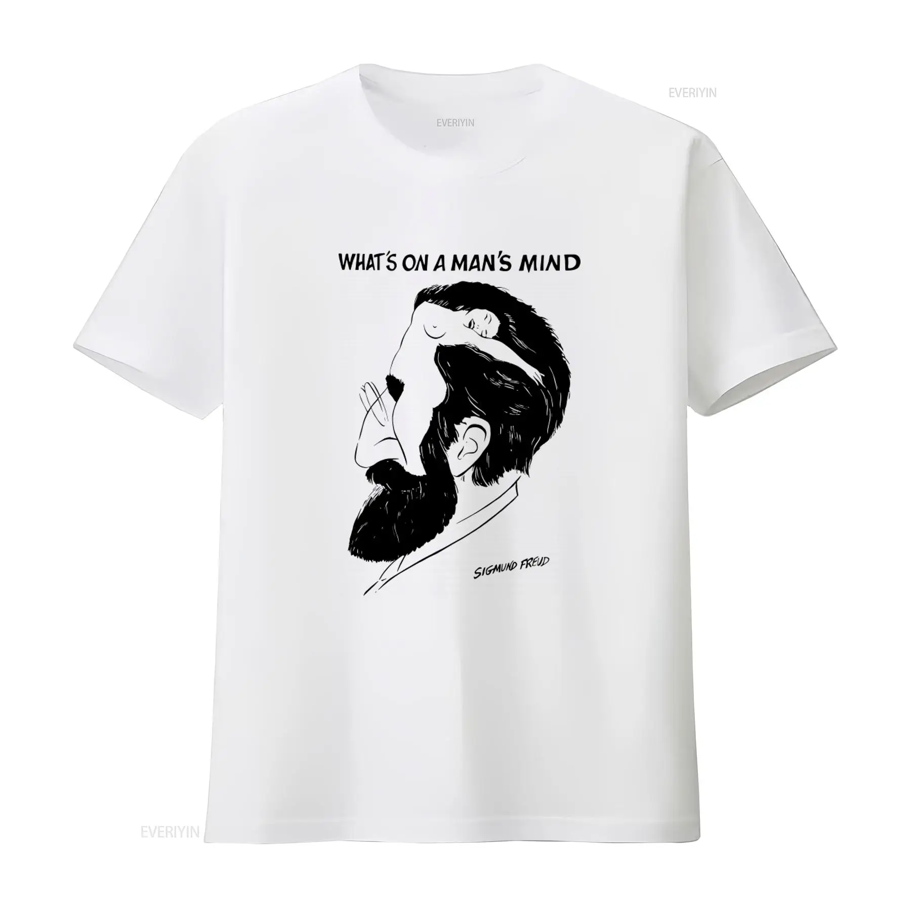 Vintage Fashion Art - T-shirt vintage con stampa artistica di