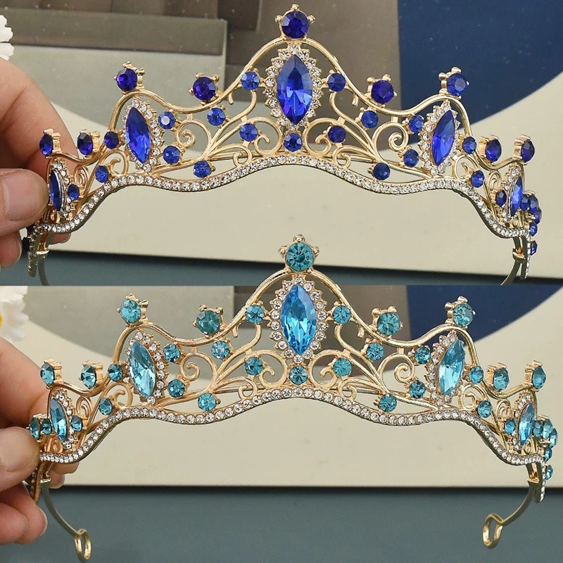 Vintage Fashion Queen - Corona di Cristallo Barocca Vintage alla