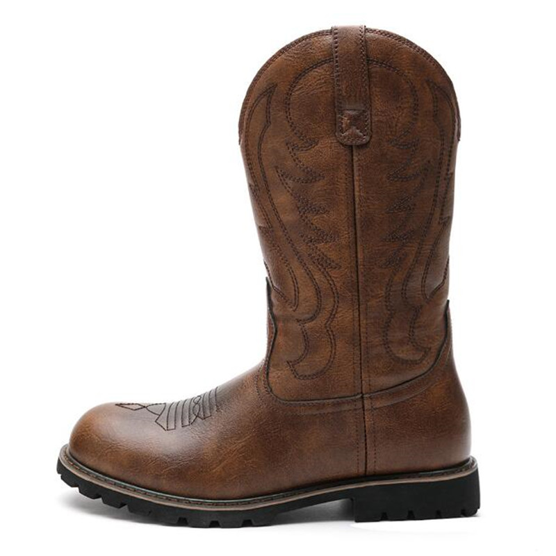Vintage Fashion For Men - Stilista Goth Stivali da cowboy da