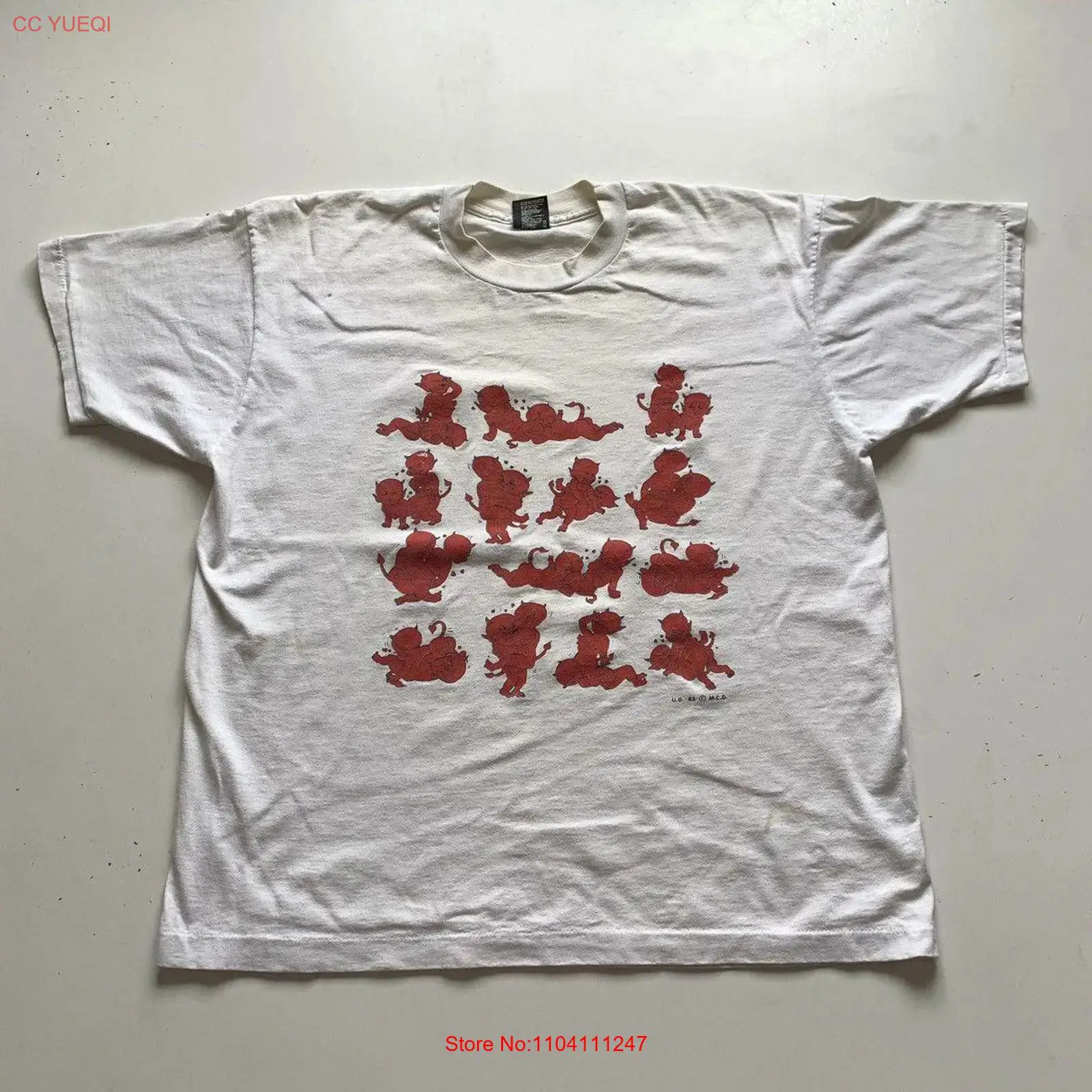 Vintage Fashion Victim Shirt - T-shirt vintage anni '90 Devil Sex