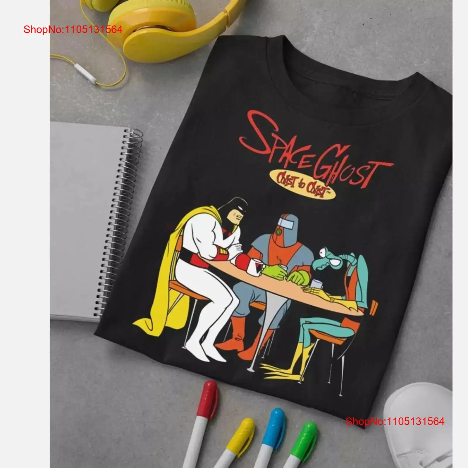 Vintage Fashion T Shirts - HOT NEW Space Ghost Coast to