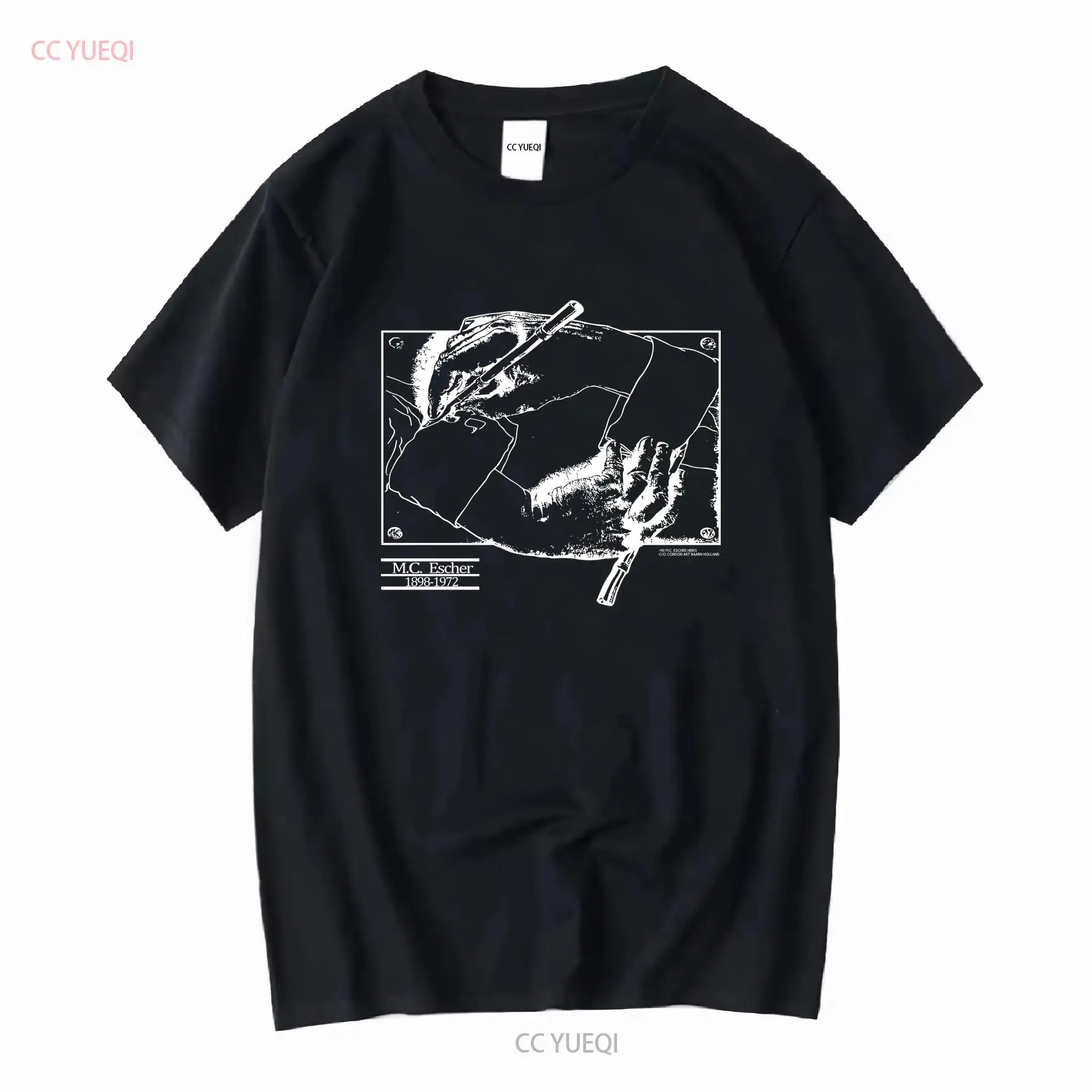 Vintage Fashion Art - T-shirt vintage 1990 MC Escher da