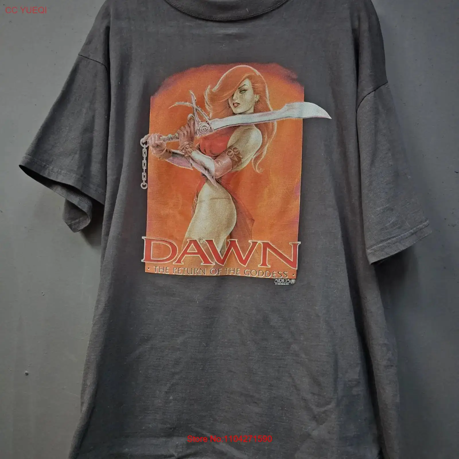 Vintage Fashion Victim Shirt - T-shirt vintage anni '90 Dawn, taglia