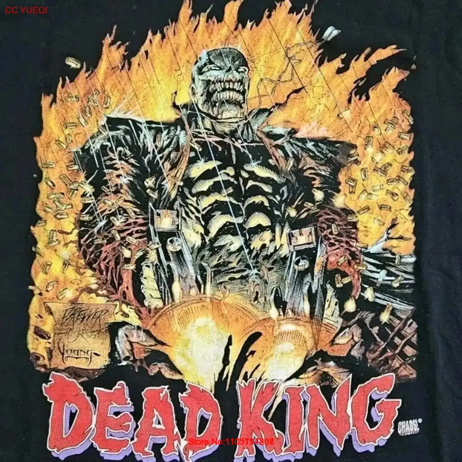Vintage Fashion Victim Shirt - Vintage anni '90 Choas Comics Dead