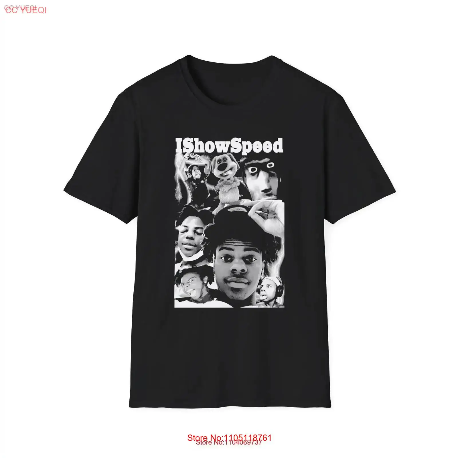 Vintage Fashion Youtubers - Maglietta IShowSpeed Merch Fan Bootleg Speed
