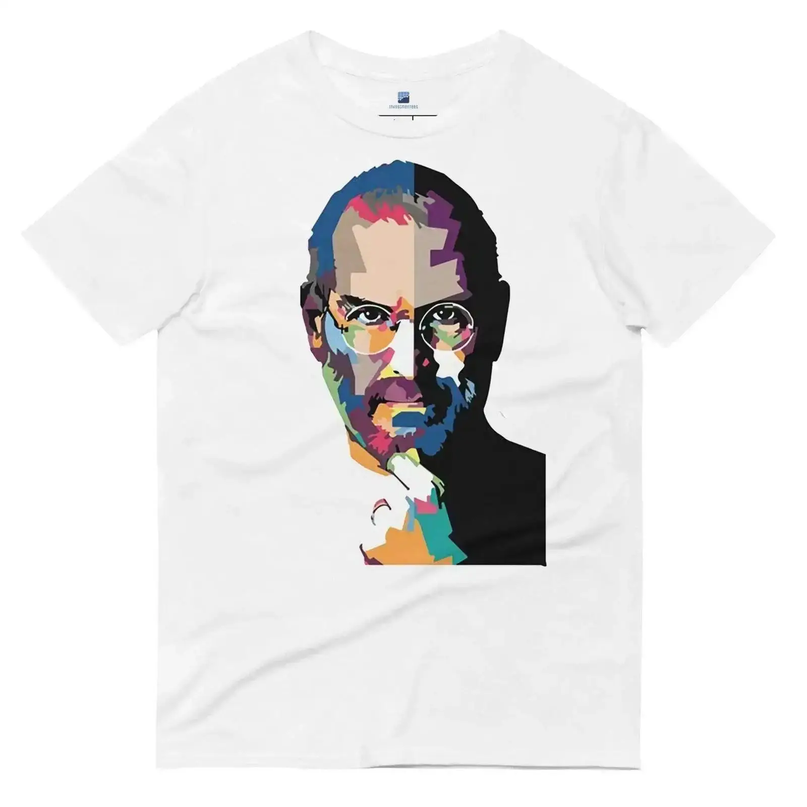 Vintage Fashion Jobs - Maglietta artistica Steve Jobs vintage, lavata,