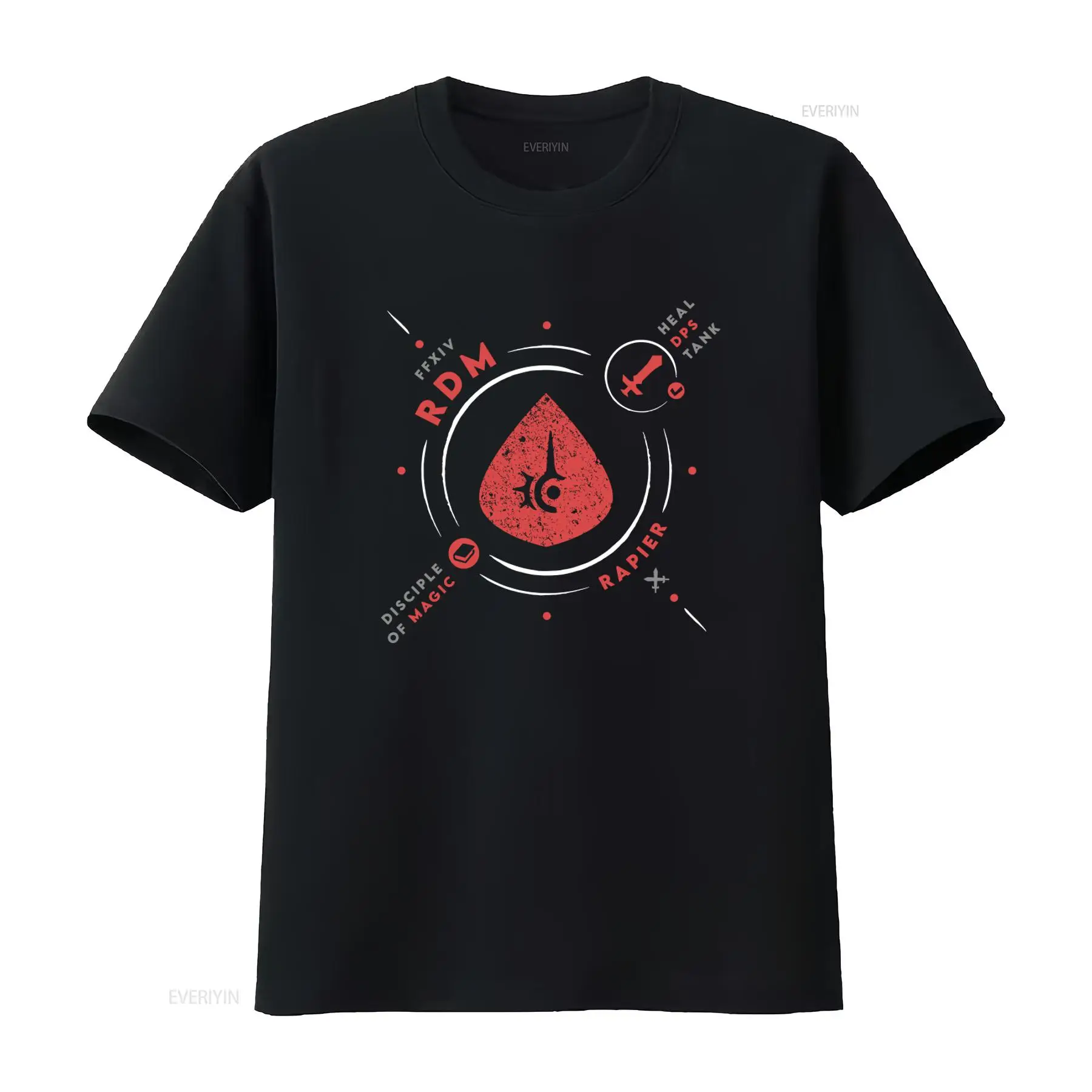 Vintage Fashion Jobs - T-shirt da gamer MMO FF14 ispirata