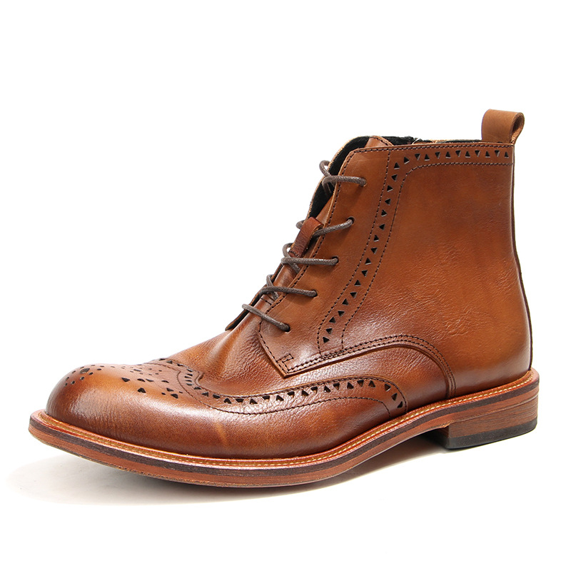 Vintage Fashion For Men - Stivaletti Chelsea alla caviglia da uomo