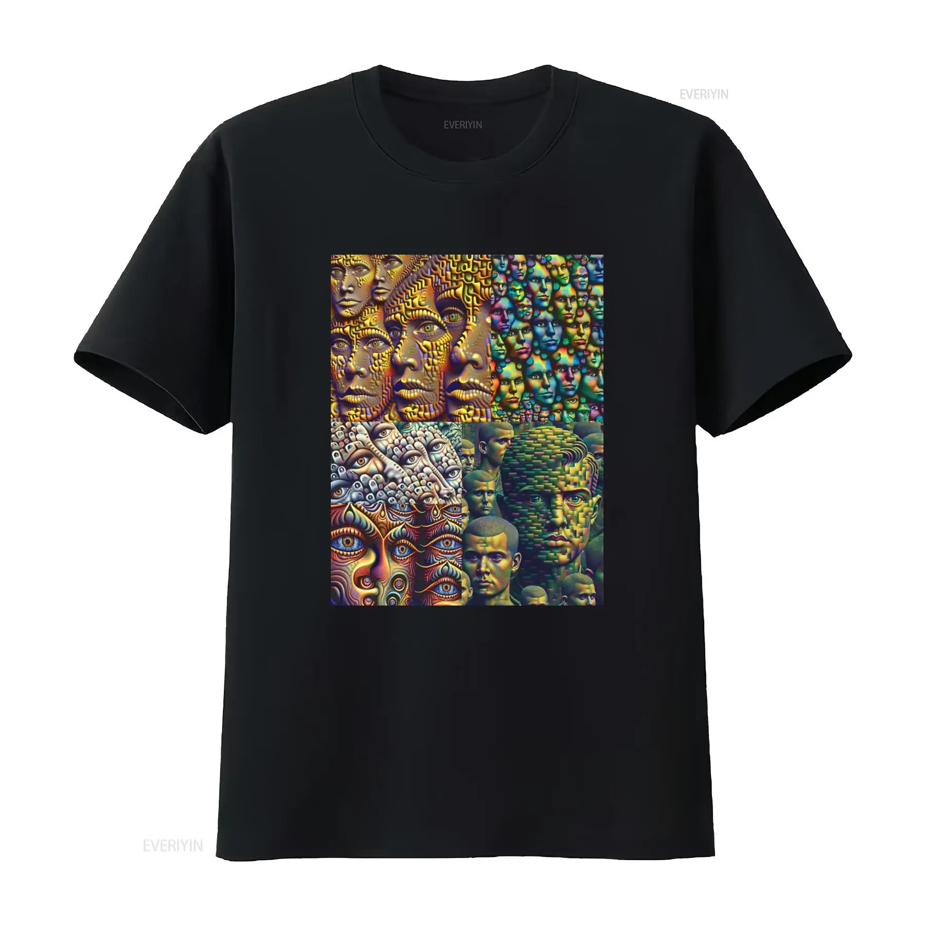 Vintage Fashion T Shirts - T-shirt Anti Riconoscimento Facciale con Design