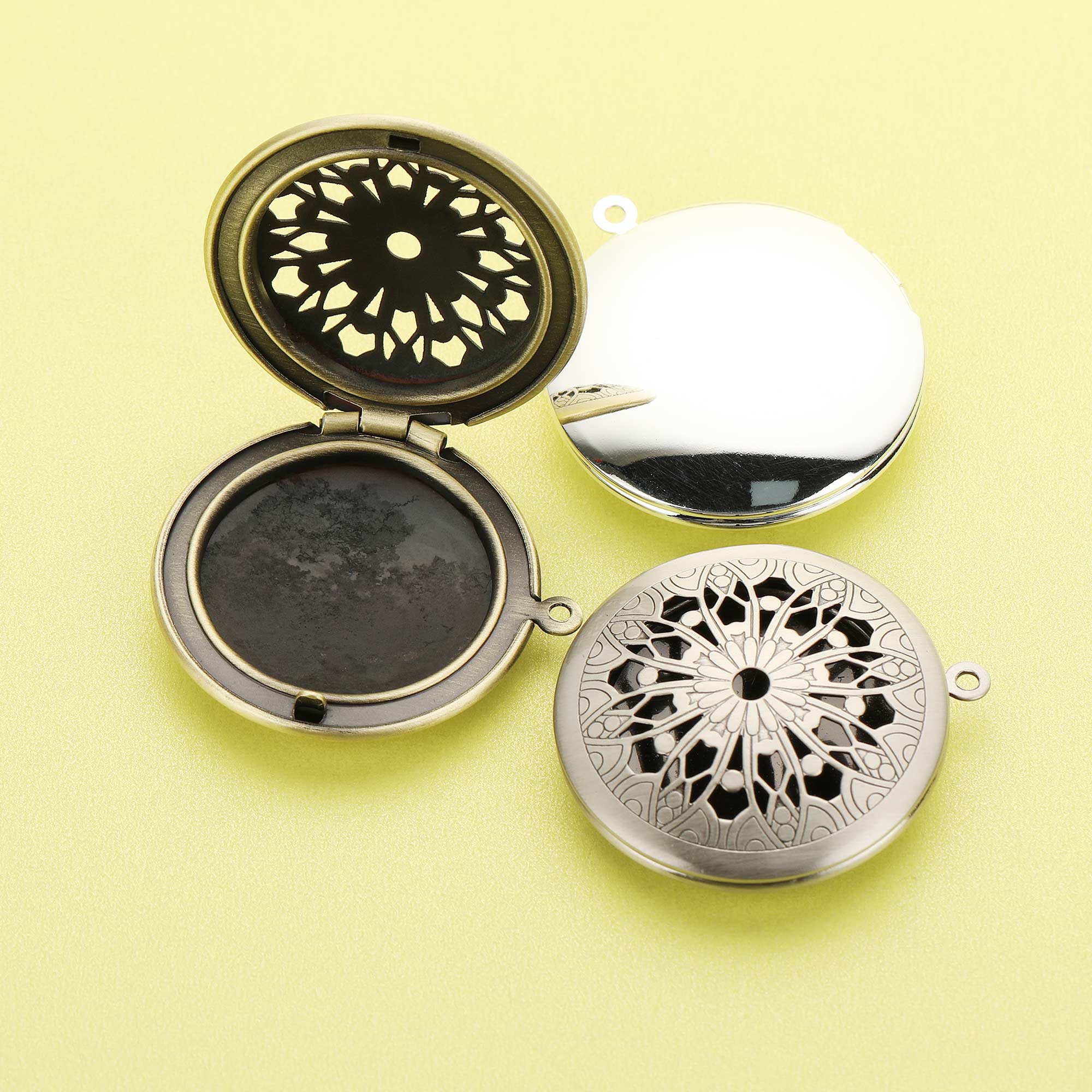 Vintage Fashion Icons - 5Pcs 31MM medaglione fotografico rotondo in
