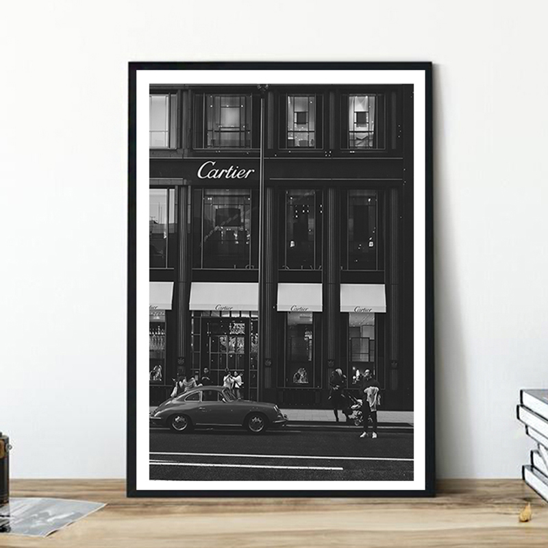 Vintage Fashion Art - Quadri su Tela Stile Europeo, Poster