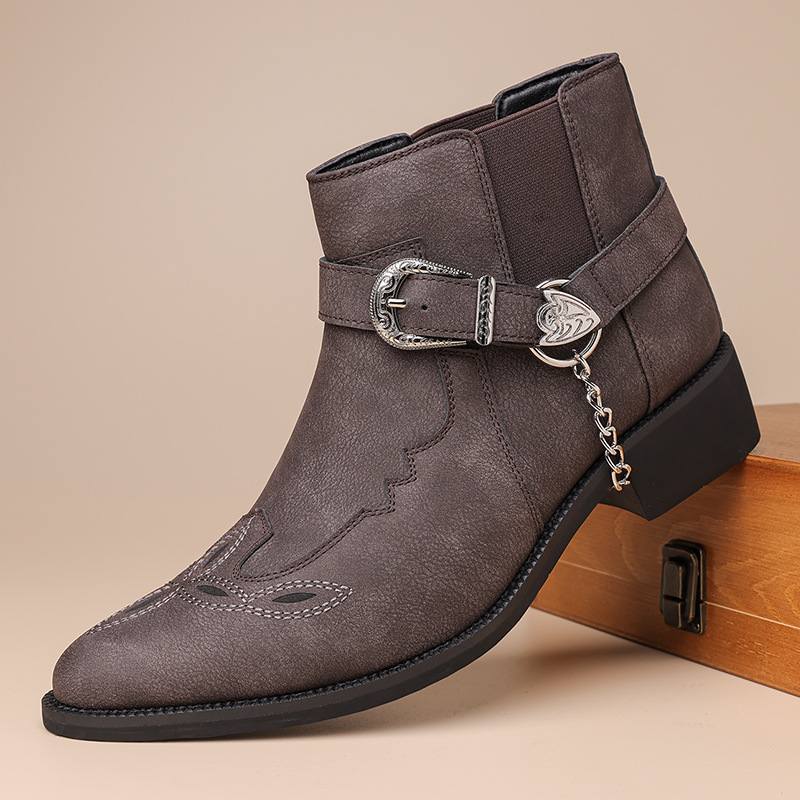Vintage Fashion For Men - Nuovi Stivali da Cowboy Vintage da