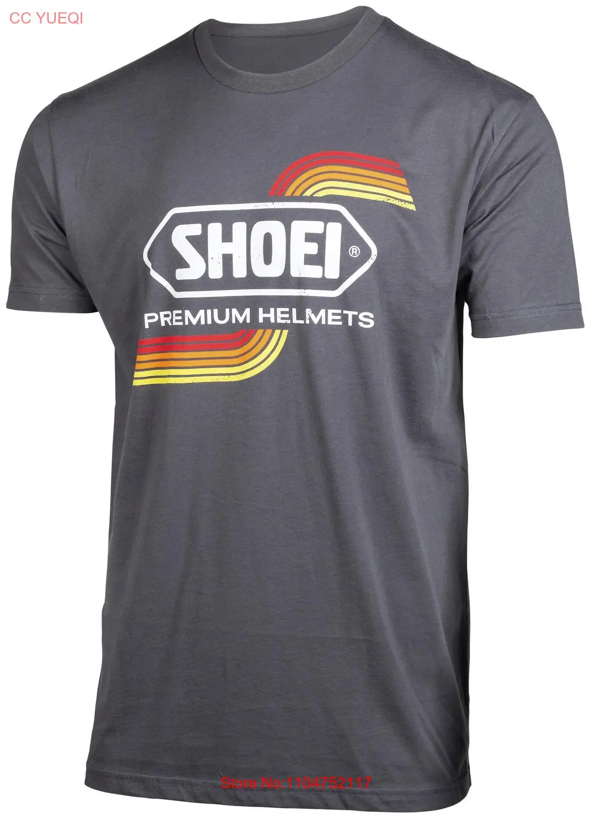 Vintage Fashion Knitwear - Shoei T-shirt vintage X Large Grigio