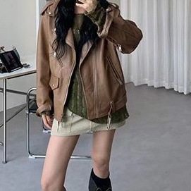 Vintage Fashion Instagram - Giacca da donna 2026 primavera/autunno, nuova
