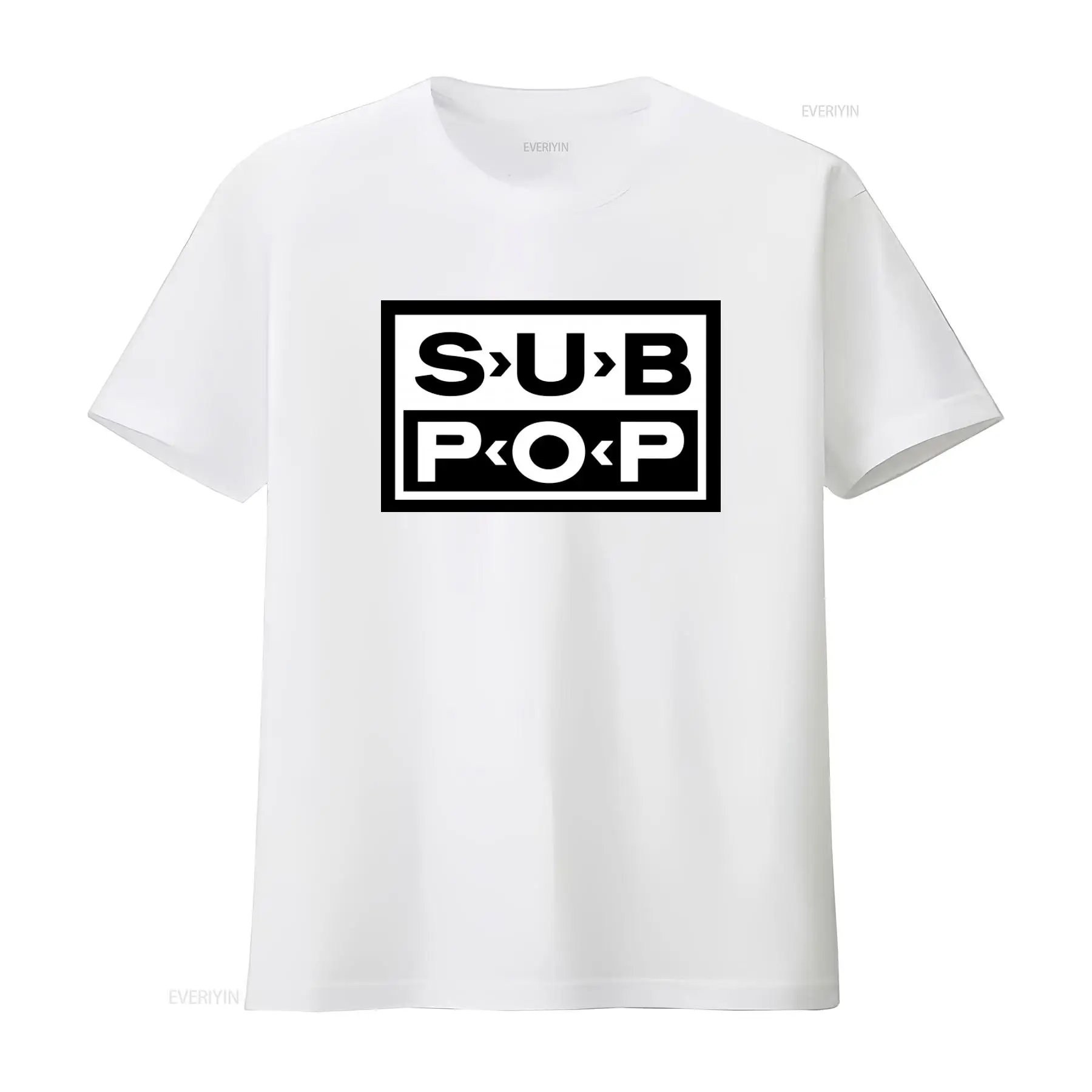 T-shirt con logo Sub Pop nera  - Vintage Fashion Logo recensione e prezzo