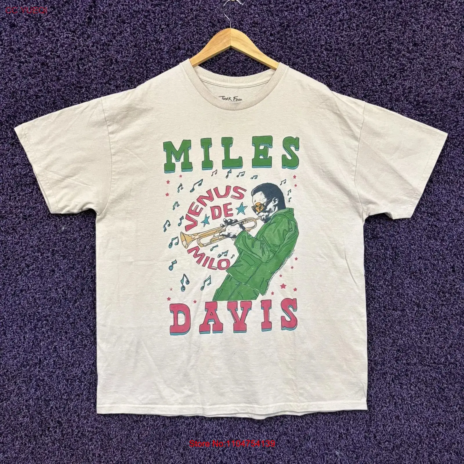 T-shirt Miles Davis Venus De M - Vintage Fashion Knitwear recensione e prezzo