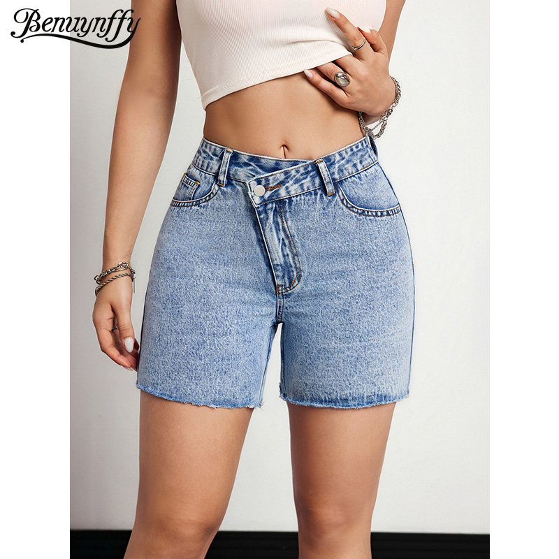 Benuynffy Shorts in denim da d - Vintage Fashion Jeans recensione e prezzo