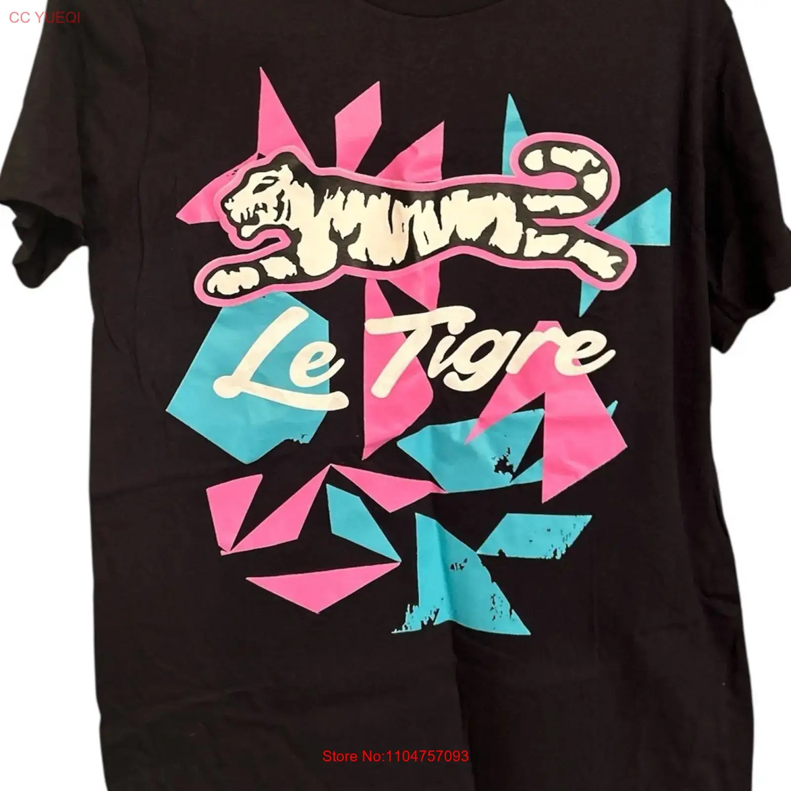T-shirt retrò da uomo Le Tigre - Vintage Fashion Logo recensione e prezzo