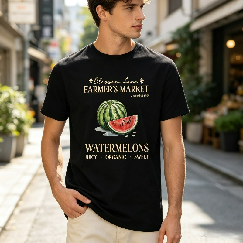 T-shirt Watermelon Farmer Mark - Vintage Fashion Market recensione e prezzo