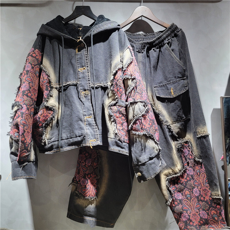 WTHT Moda Donna Lavaggio Patch - Patchwork Jean Jacket recensione e prezzo