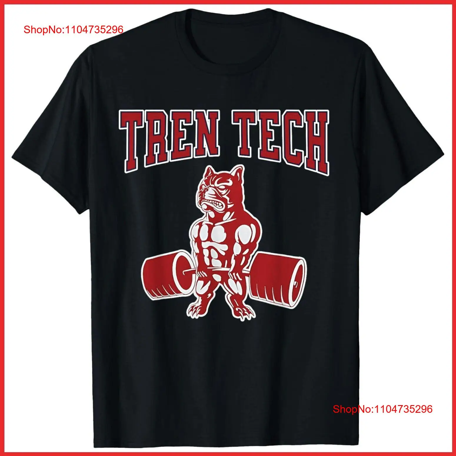 Tren Tech Gym Bodybuilding T-s - Vintage Fashion T Shirts recensione e prezzo