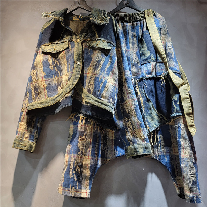 WTHT Moda Donna Patchwork irre - Patchwork Jean Jacket recensione e prezzo