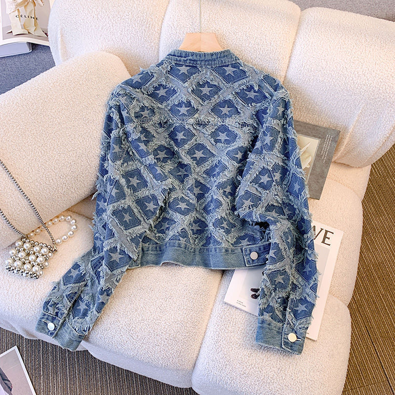 Cappotto Donna Cappotti di jea - Patchwork Jean Jacket recensione e prezzo