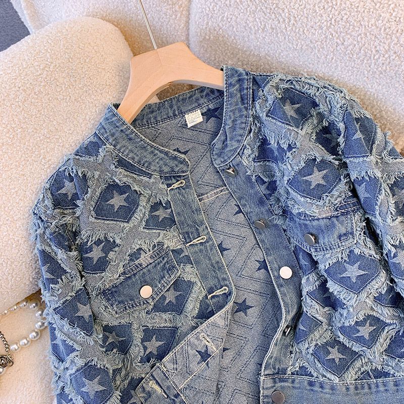 Cappotto Donna Cappotti di jea - Patchwork Jean Jacket recensione e prezzo