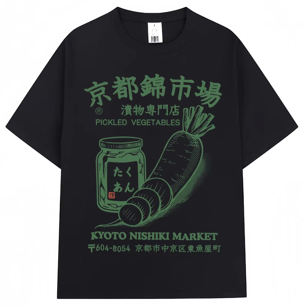 T-shirt con stampa del mercato - Vintage Fashion Market recensione e prezzo