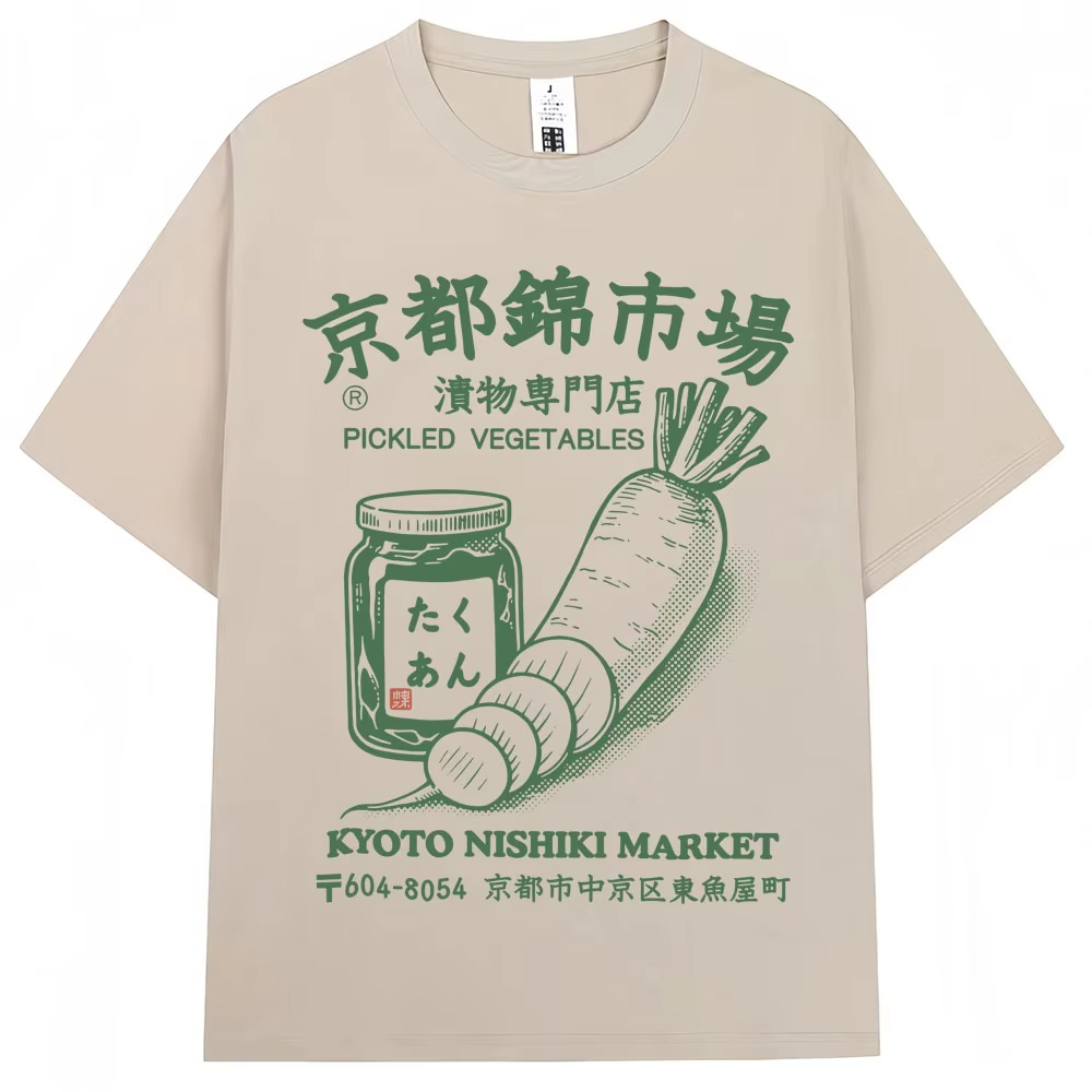 T-shirt con stampa del mercato - Vintage Fashion Market recensione e prezzo