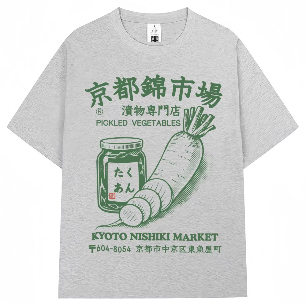 T-shirt con stampa del mercato - Vintage Fashion Market recensione e prezzo