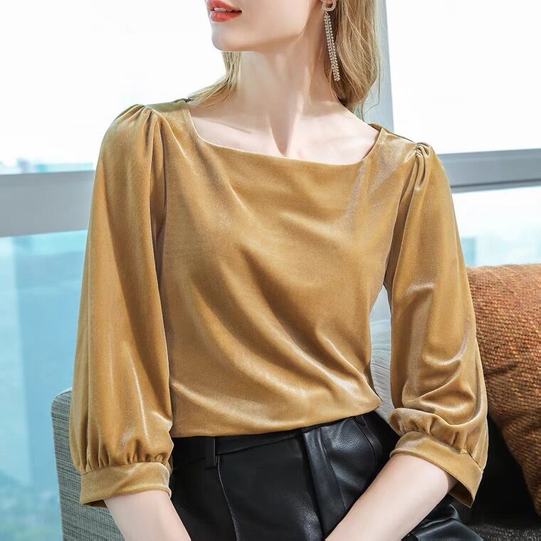 Camicia in velluto con collett - Vintage Fashion Y2K recensione e prezzo