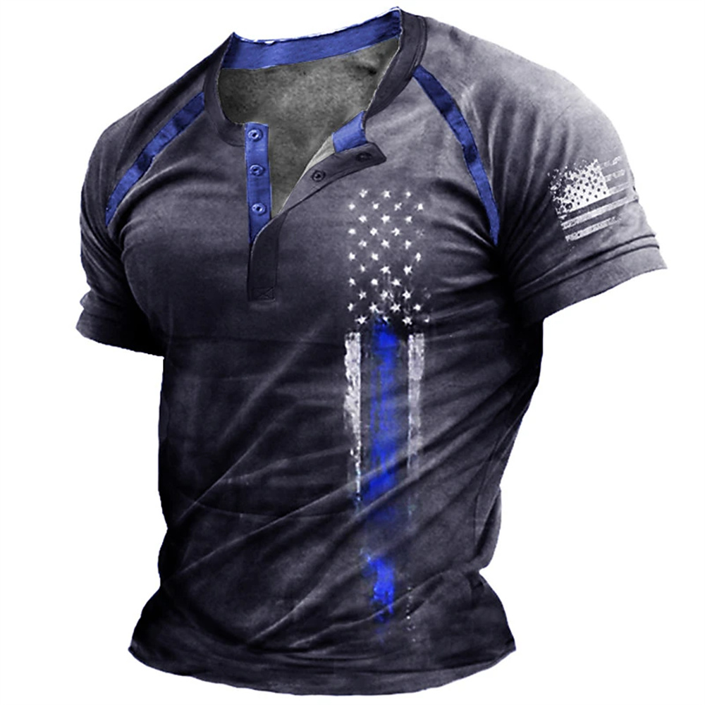 Divertente Maglietta Henry con - Vintage Fashion For Men recensione e prezzo