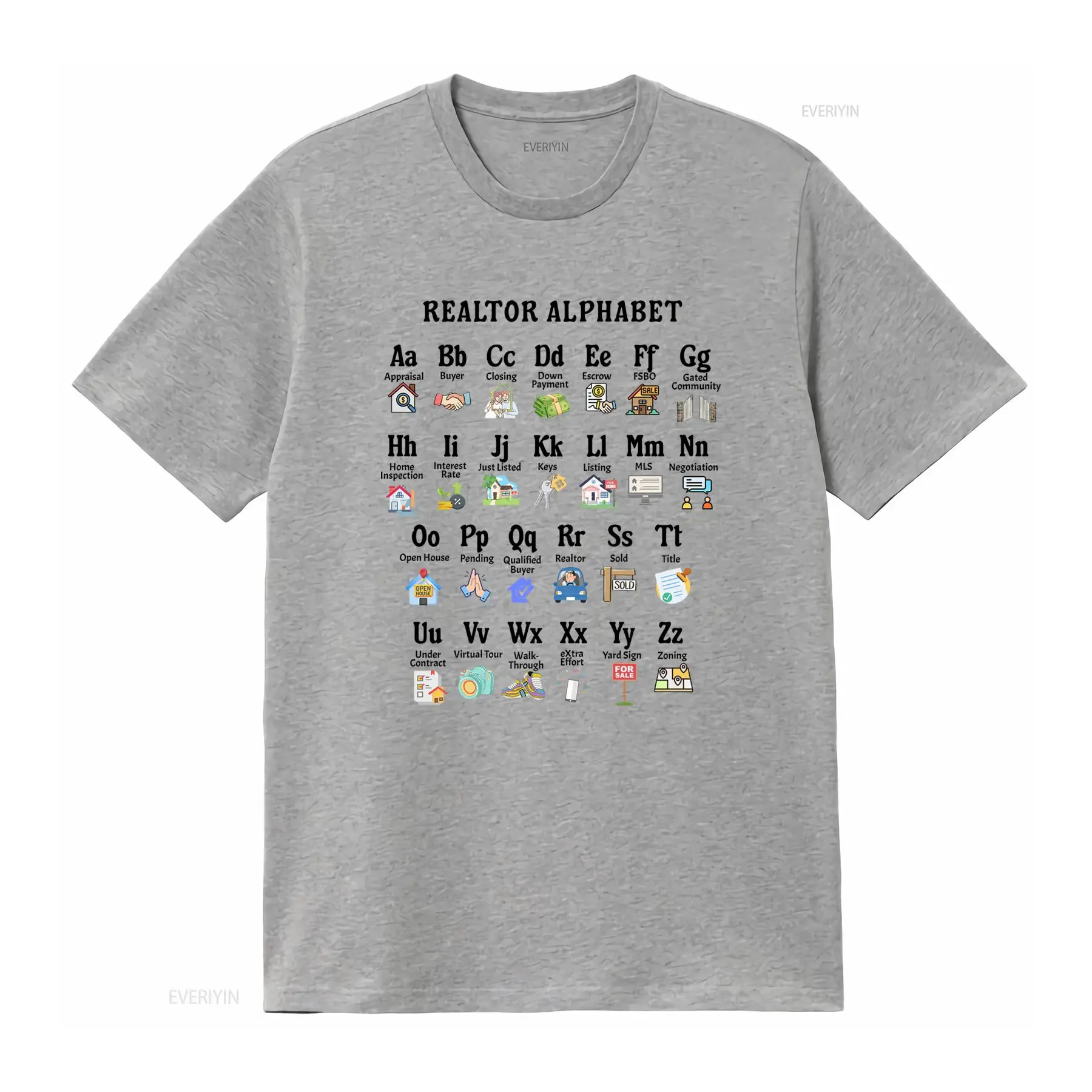 T-shirt Casual con Stampa Icon - Vintage Fashion Icons recensione e prezzo