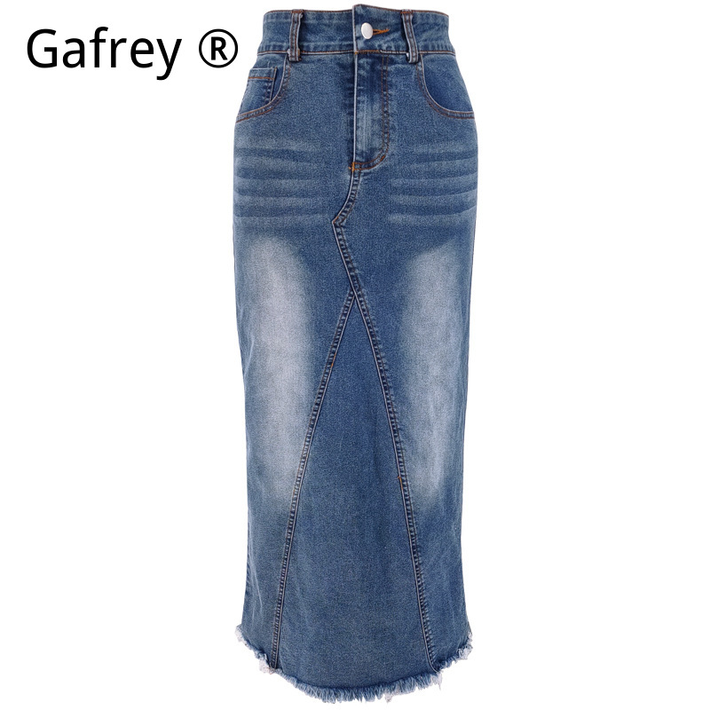 Gonna midi in denim da donna a - Vintage Fashion Jeans recensione e prezzo