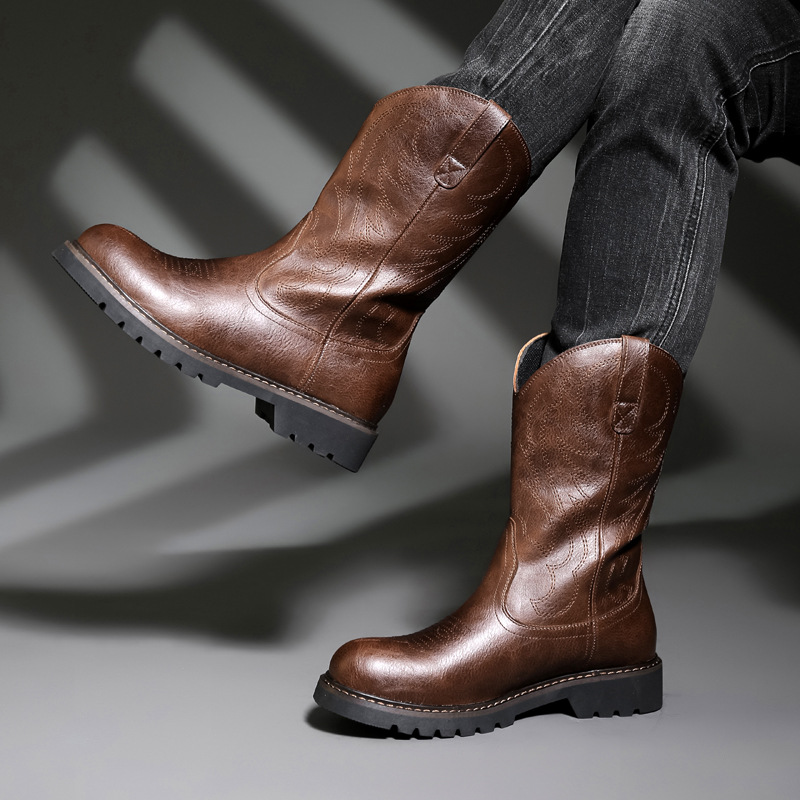 Stivali da cowboy da uomo di m - Vintage Fashion For Men recensione e prezzo