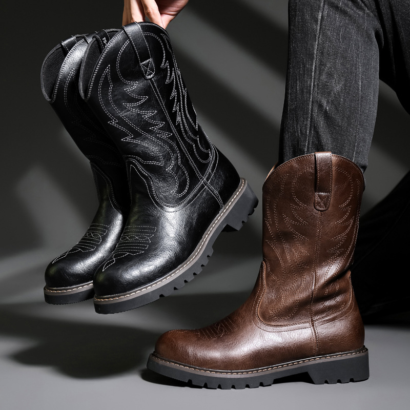 Stivali da cowboy da uomo di m - Vintage Fashion For Men recensione e prezzo
