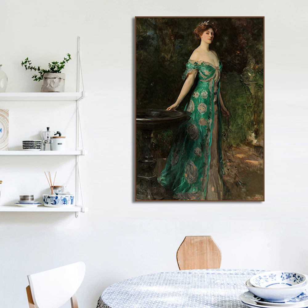 Poster di Ritratto Femminile R - Vintage Fashion Art recensione e prezzo