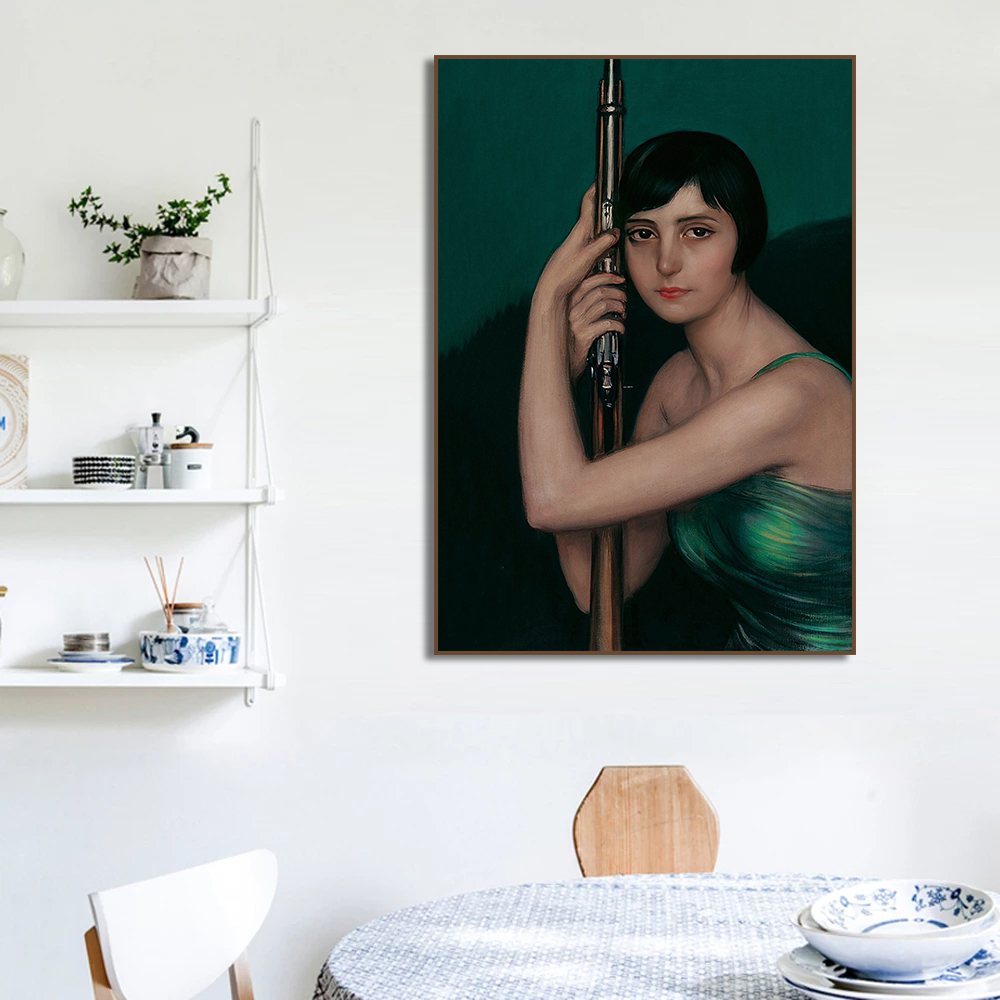 Poster di Ritratto Femminile R - Vintage Fashion Art recensione e prezzo