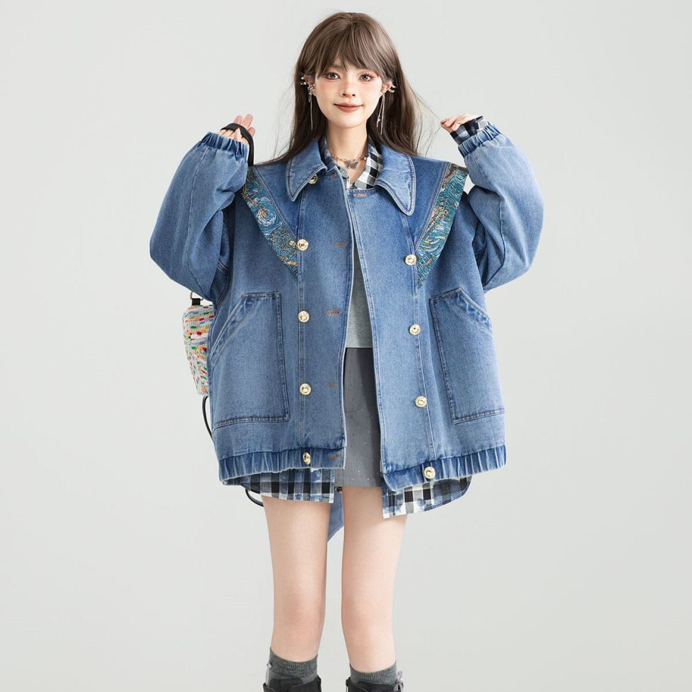 Giacca di jeans vintage Capisp - Patchwork Jean Jacket recensione e prezzo