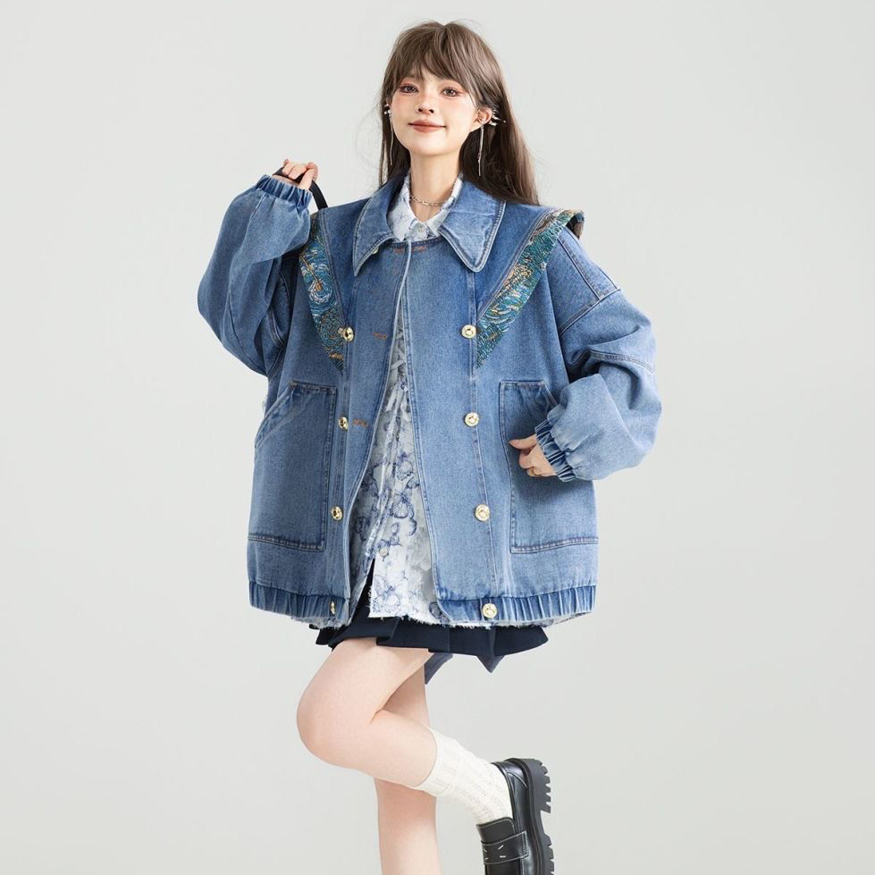Giacca di jeans vintage Capisp - Patchwork Jean Jacket recensione e prezzo