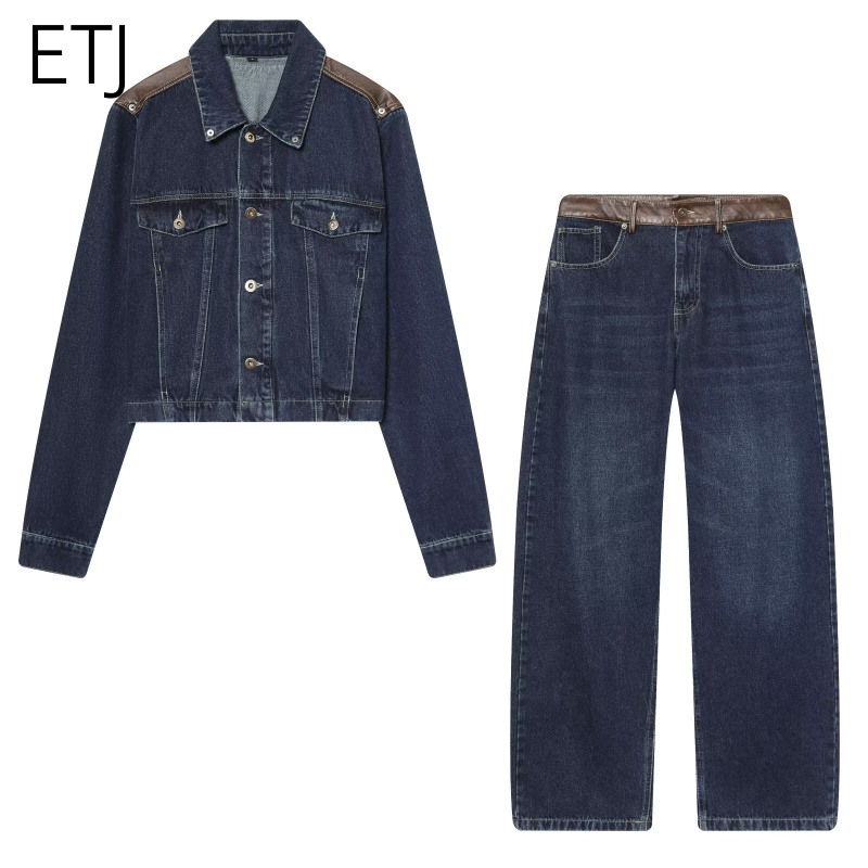 Completo Donna ETJ: Giacca in  - Patchwork Jean Jacket recensione e prezzo