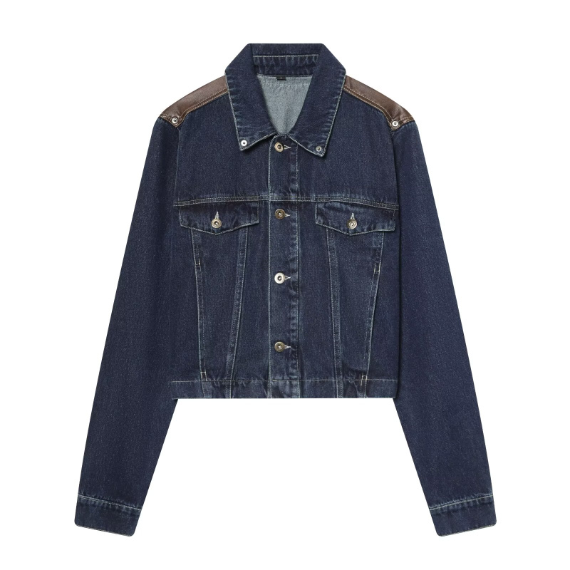Completo Donna ETJ: Giacca in  - Patchwork Jean Jacket recensione e prezzo