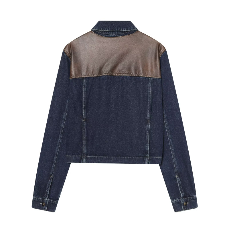 Completo Donna ETJ: Giacca in  - Patchwork Jean Jacket recensione e prezzo