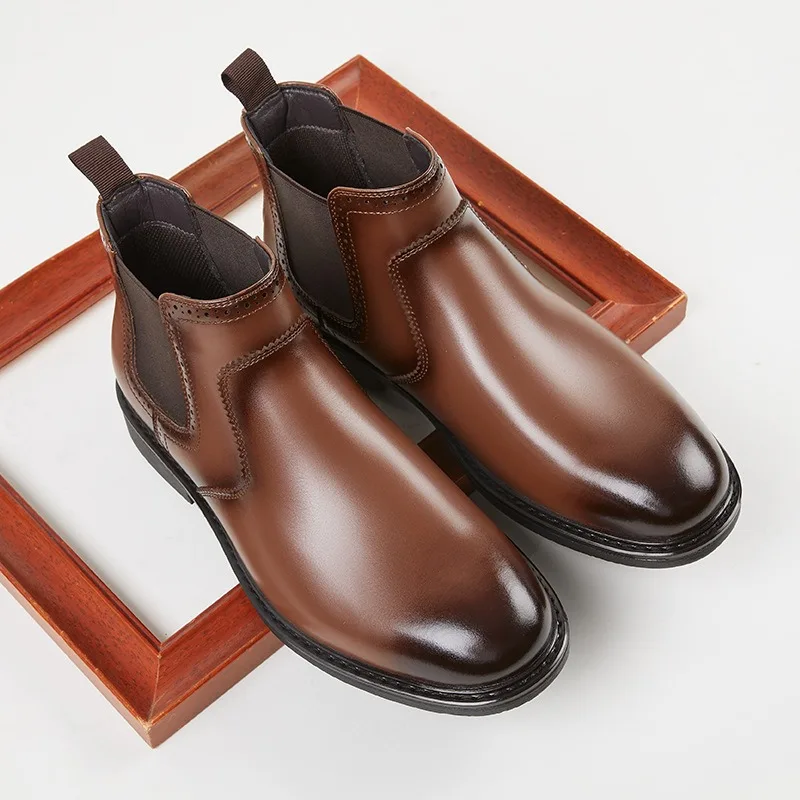 Stivali Oxford in pelle da uom - Vintage Fashion For Men recensione e prezzo