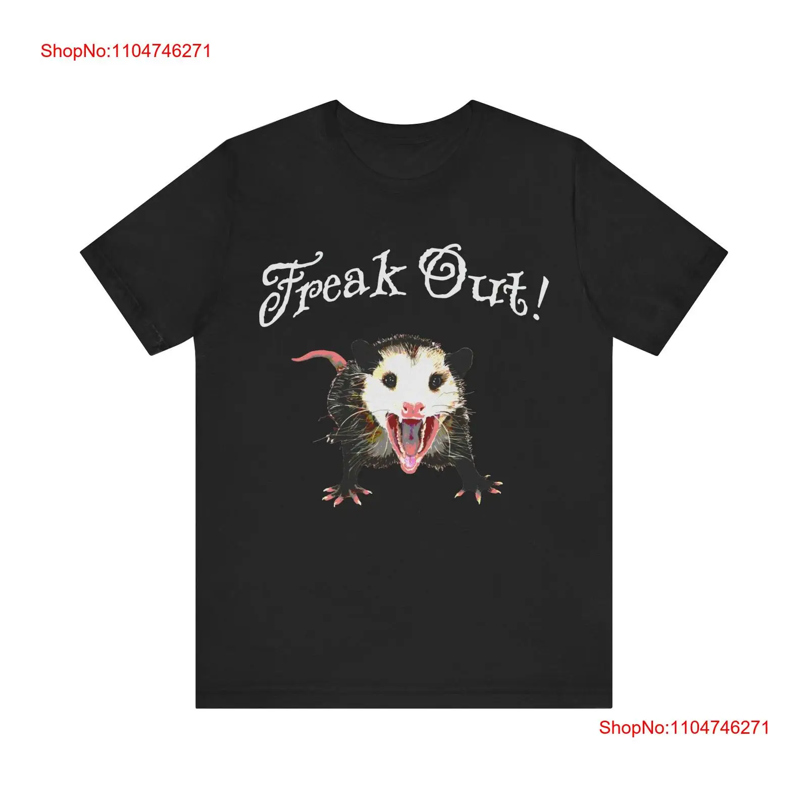 freak out opossum possum T Shi - Vintage Fashion Knitwear recensione e prezzo