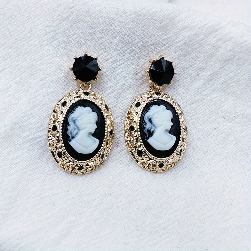 Orecchino acrilico ovale in ri - Vintage Fashion Queen recensione e prezzo