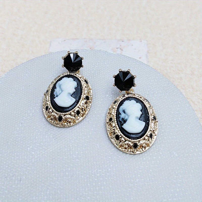 Orecchino acrilico ovale in ri - Vintage Fashion Queen recensione e prezzo