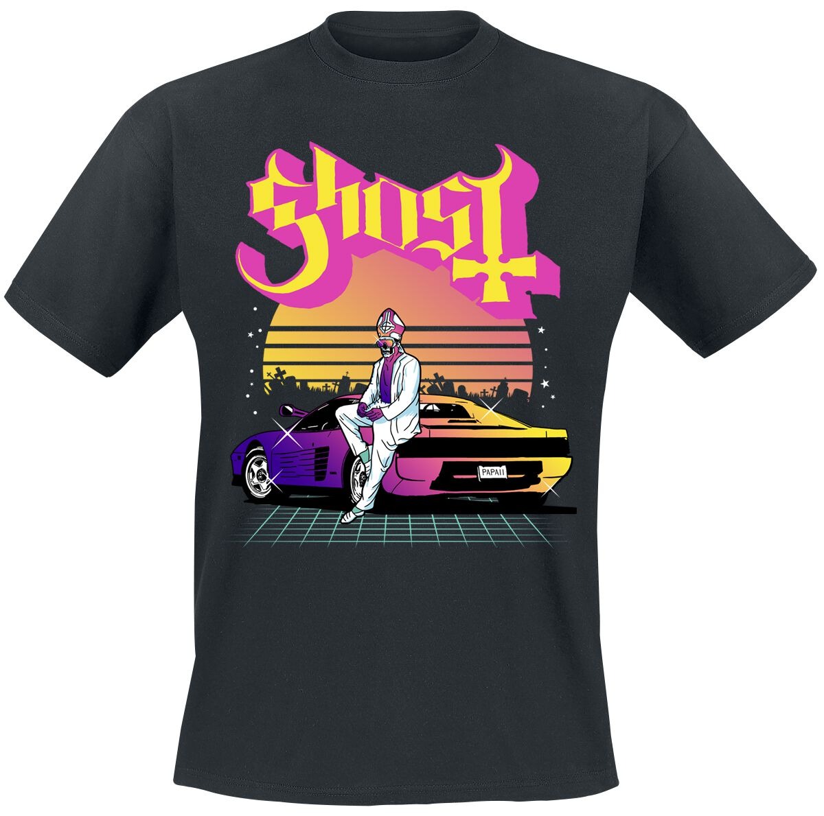 T-shirt con stampa del logo de - Vintage Fashion Icons recensione e prezzo